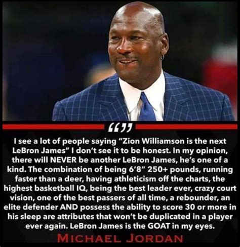 Did Michael Jordan Call LeBron James the Greatest .